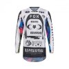 BLUZA MOTOCYKLOWA FOX 180 IMAGE COSMO WHITE BLACK L